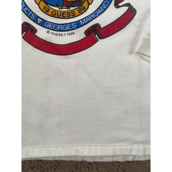 Vintage Rare 1989 Medium Guess Sweatshirt 80s sweater - Picture 3 of 4